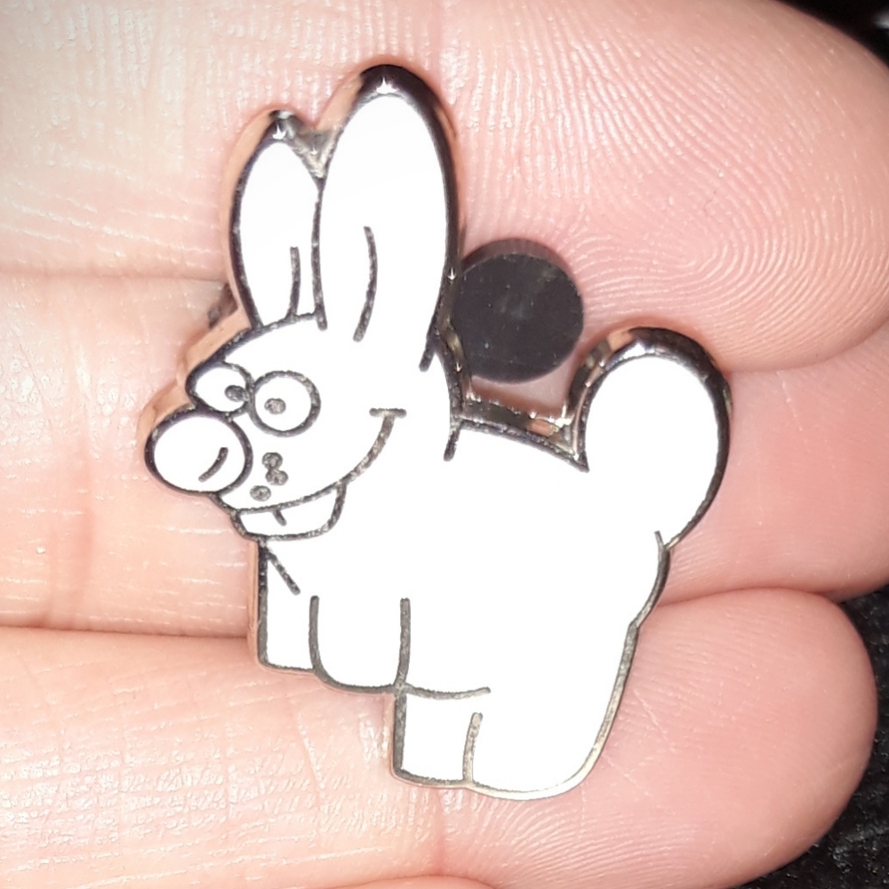 Toy Story Midway Mania Prize White Rabbit Pin Disney Pin